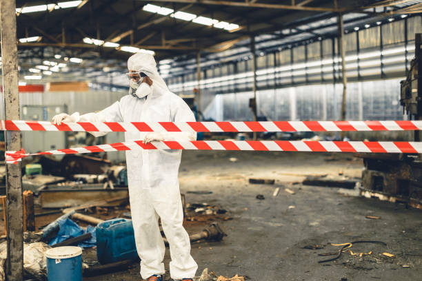 Professional Hoarding Cleanup technician working in Medford, MN